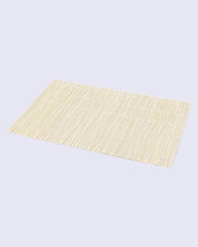 Bamboo Placemats, for Dining Table, Beige Colour, Wood, Set of 4 - MARKET 99