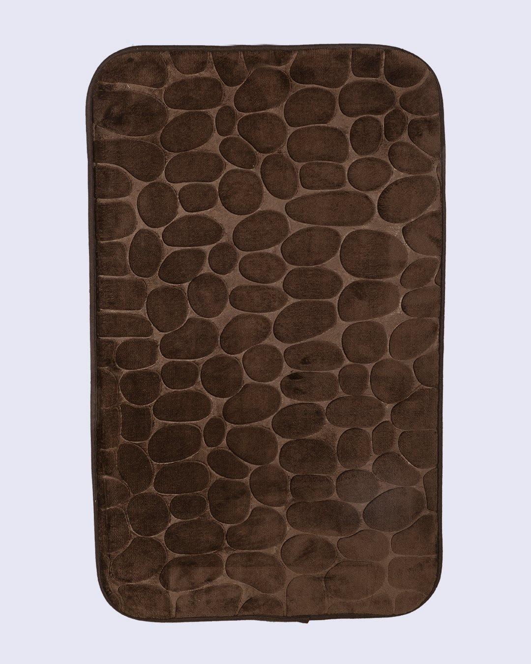 Bathroom Mat, Brown, Polyester - MARKET 99