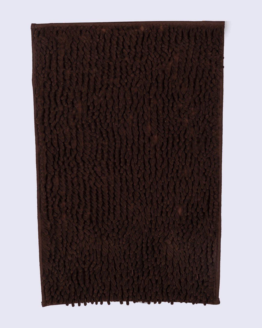Bathroom Mat, Brown, Polyester - MARKET 99