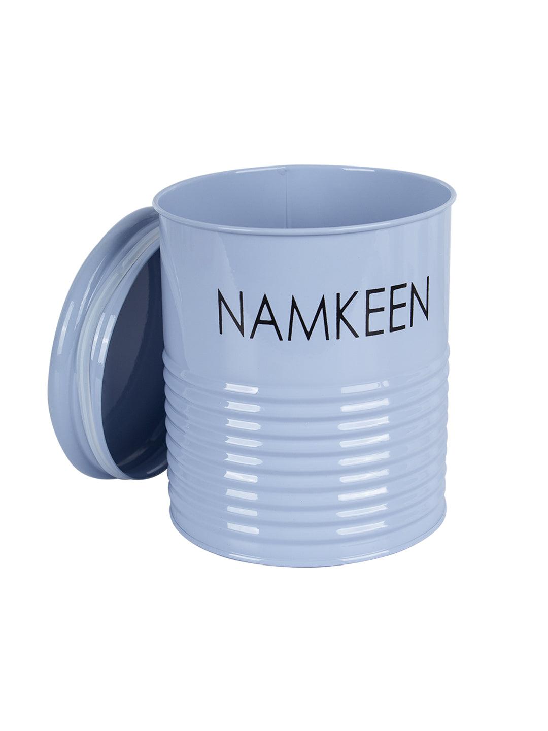 Biscuits & Namkeen Jar Set Of 2 ( Light Blue, Each 1700 Ml ) - MARKET 99