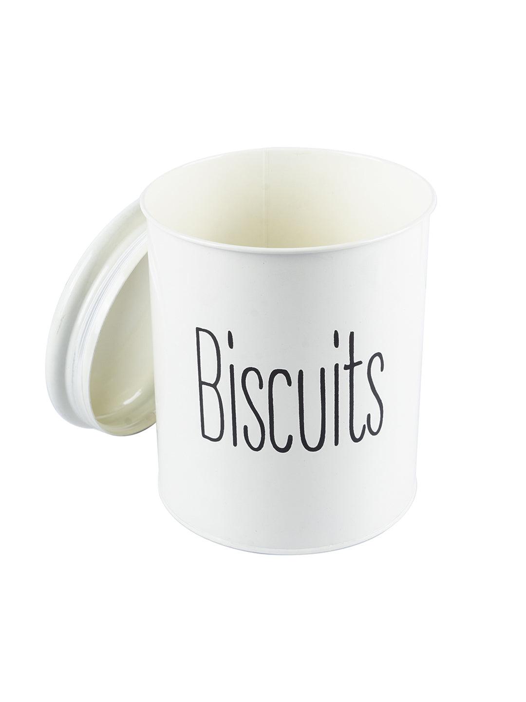 Biscuits & Namkeen Set Of 2 ( White, Each 1700 Ml ) - MARKET 99