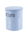 Blue Biscuits Jar with Lid (1700mL)