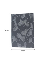 Black Floral Pattern - Placemat Mat Set Of 4 - MARKET 99