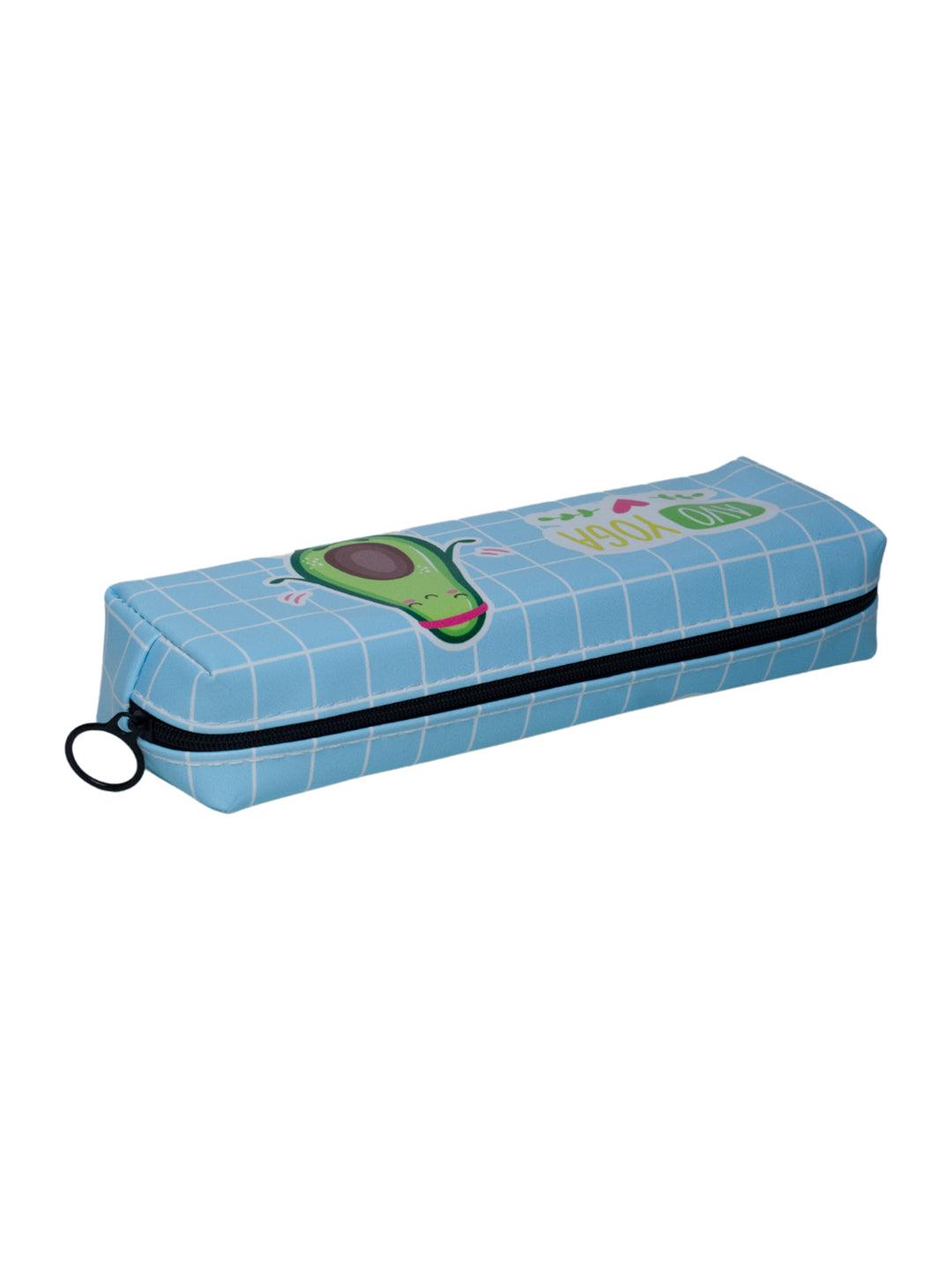 Blue Cute Pencil Pouch - Avacado Print - MARKET 99