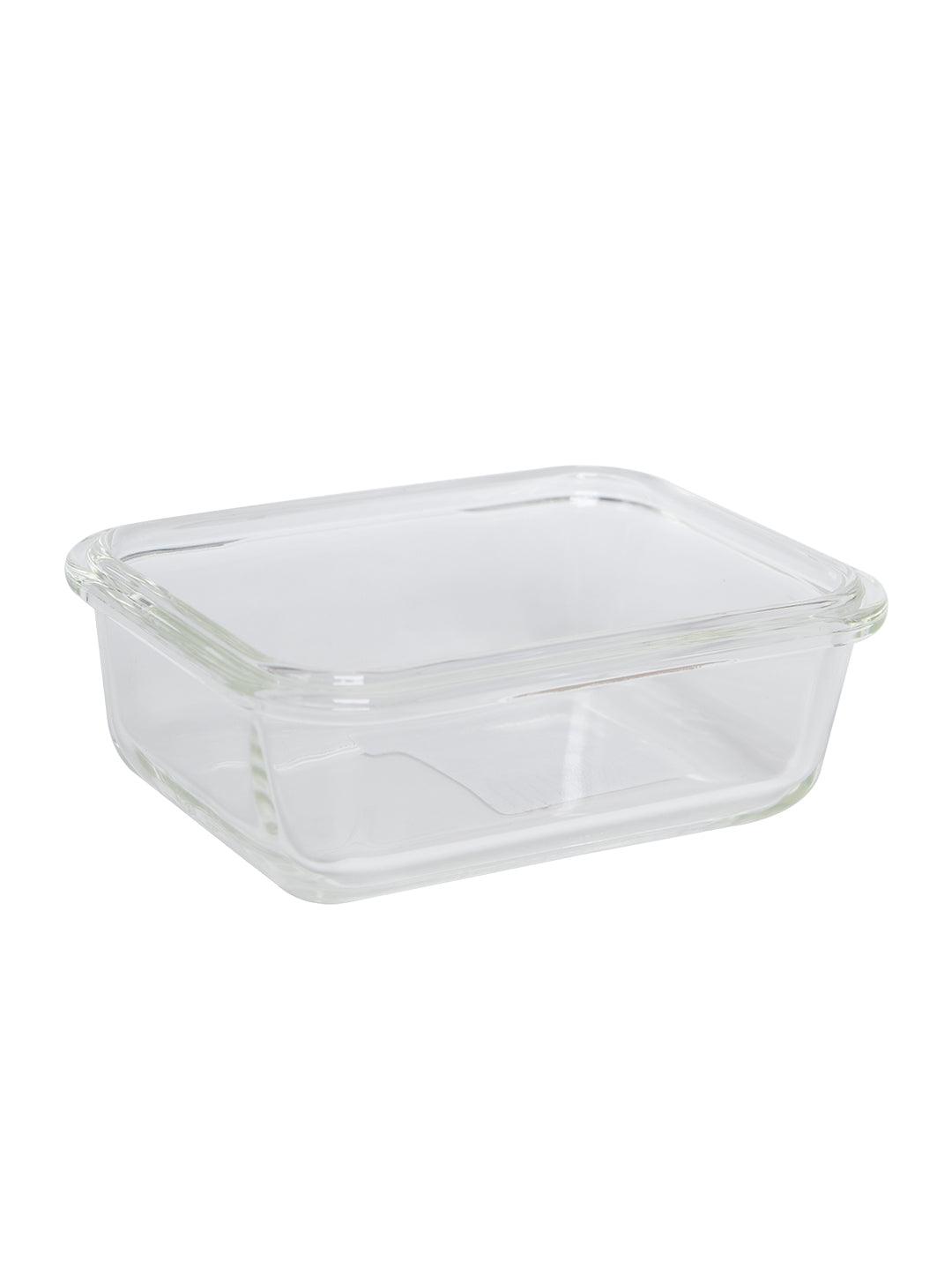 Multipurpose Rectangular Borosilicate Food Containers