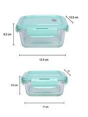 Multipurpose Rectangular Borosilicate Food Containers