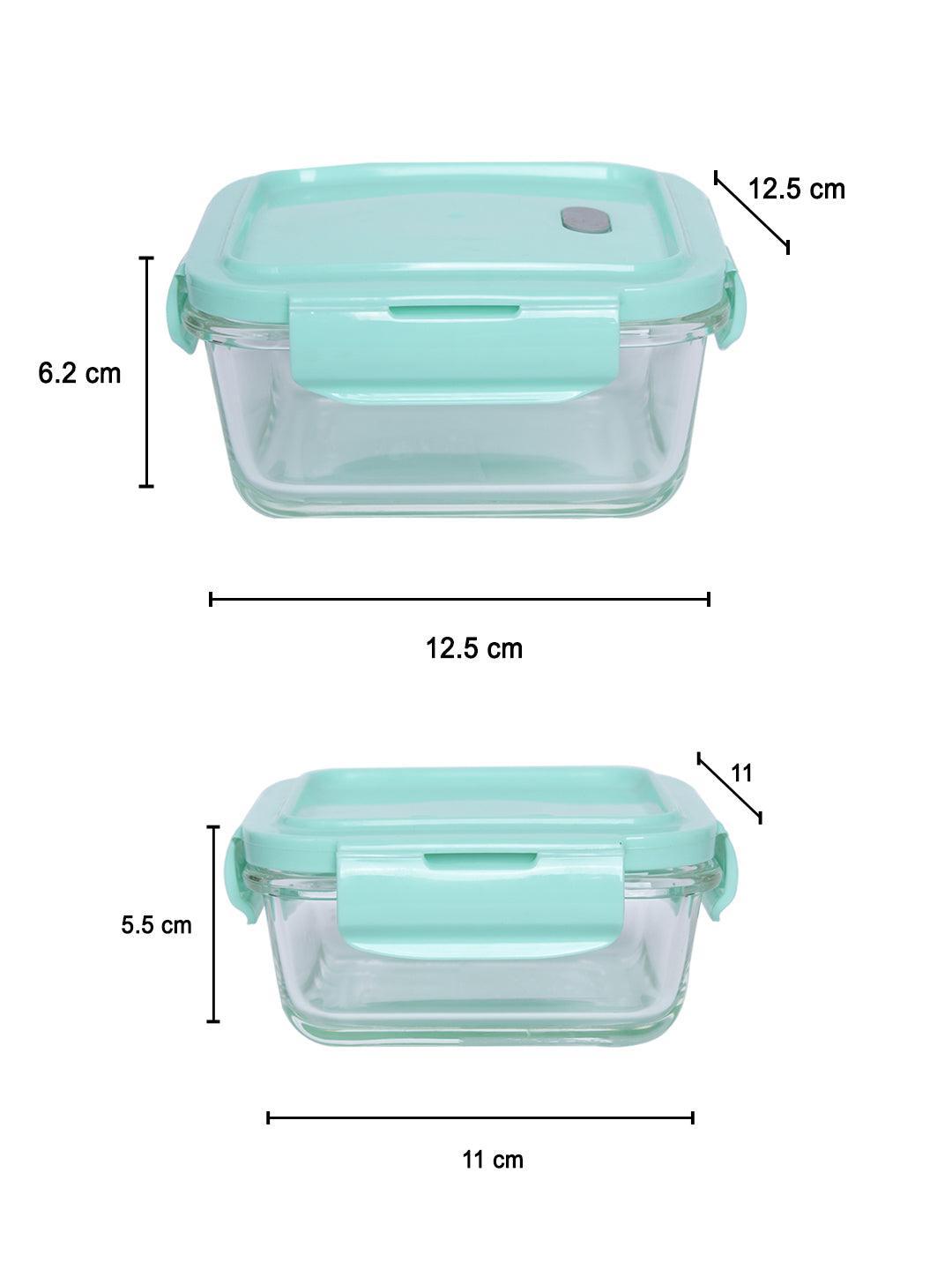 Multipurpose Rectangular Borosilicate Food Containers