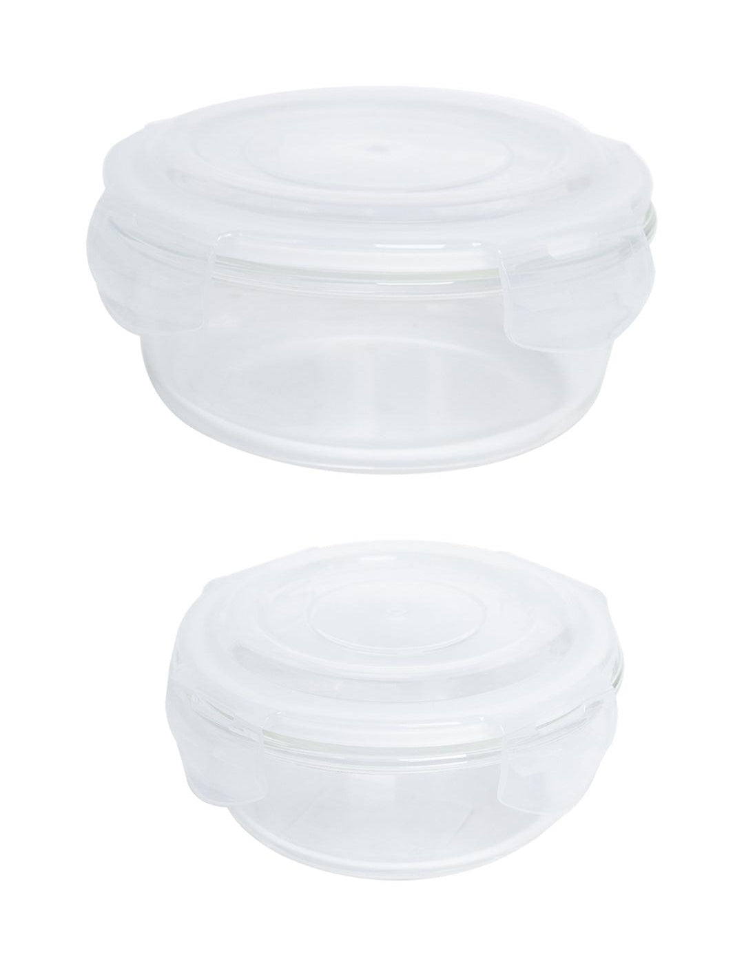 Multipurpose Round Borosilicate Food Containers