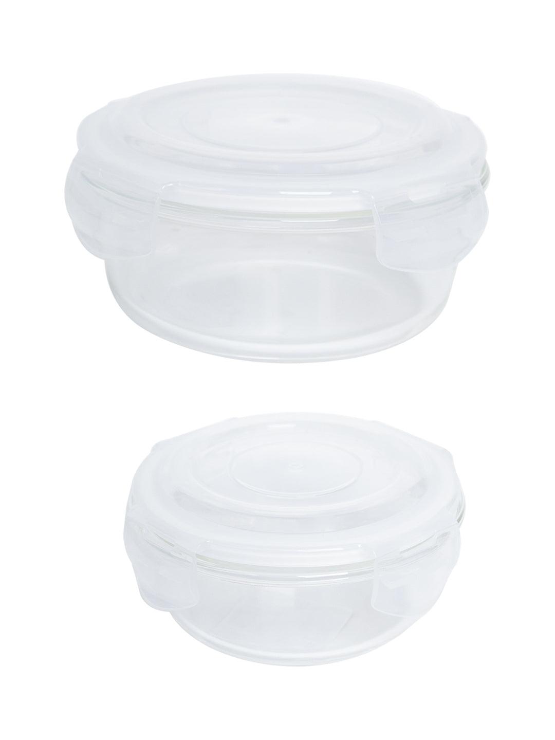 Multipurpose Round Borosilicate Food Containers