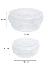 Multipurpose Round Borosilicate Food Containers