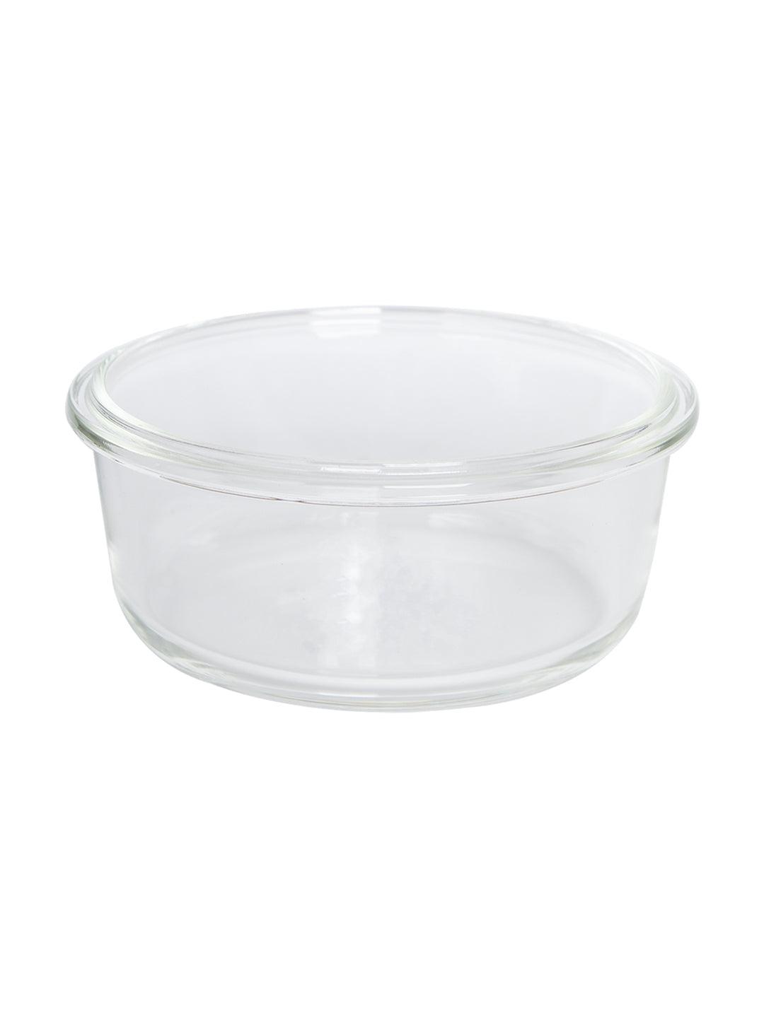 Multipurpose Round Borosilicate Food Containers