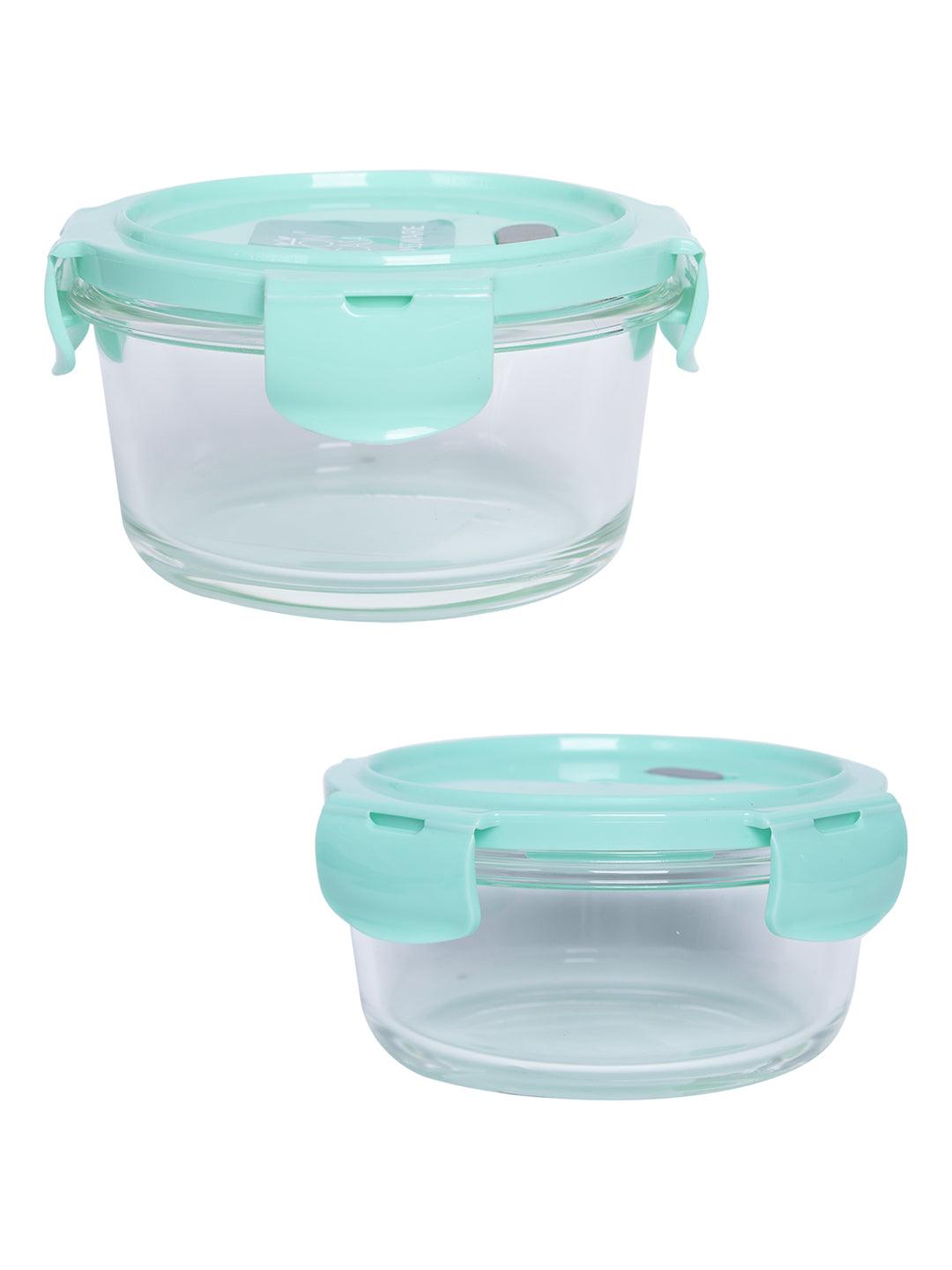 Multipurpose Round Borosilicate Food Containers