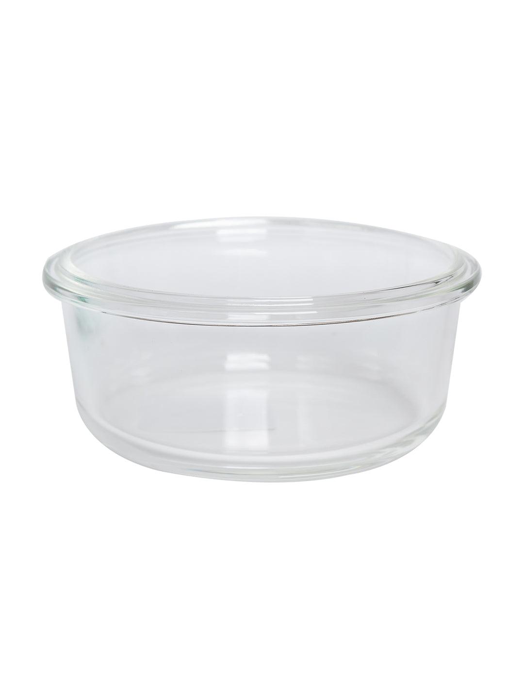 Multipurpose Round Borosilicate Food Containers