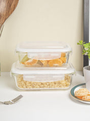 Multipurpose Borosilicate Food Storage Containers