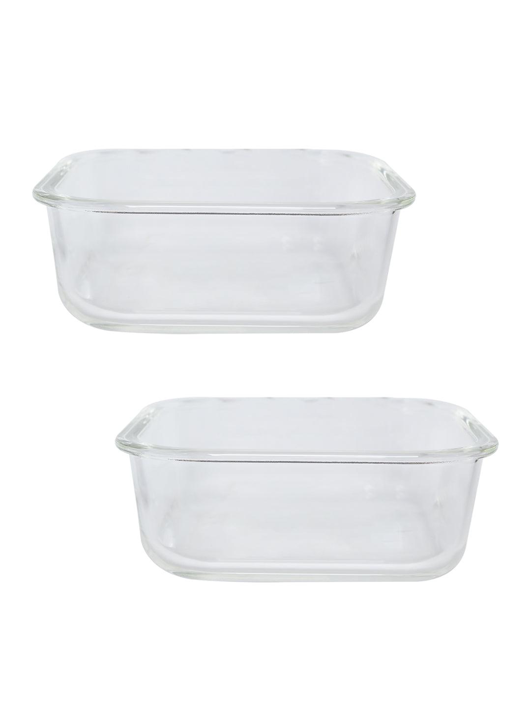 Multipurpose Borosilicate Glass Food Storage Containers