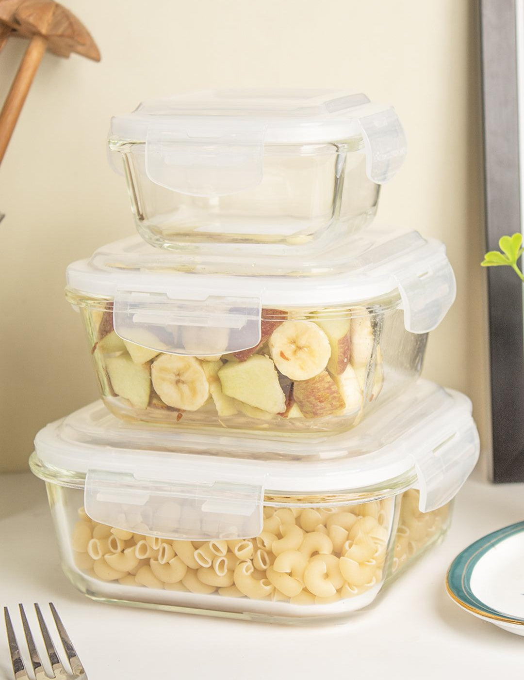 Multipurpose Glass Food Storage Containers