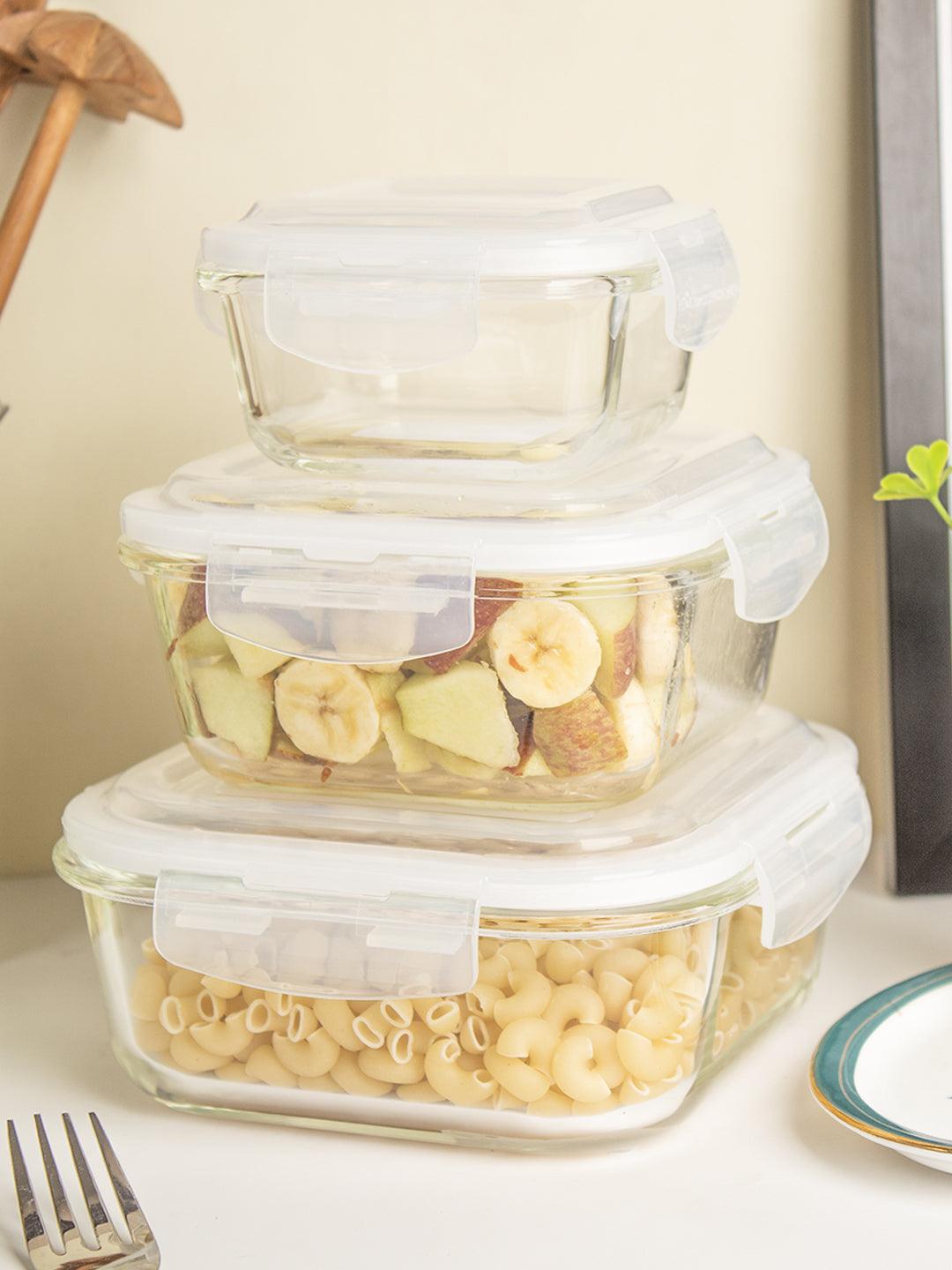 Multipurpose Glass Food Storage Containers