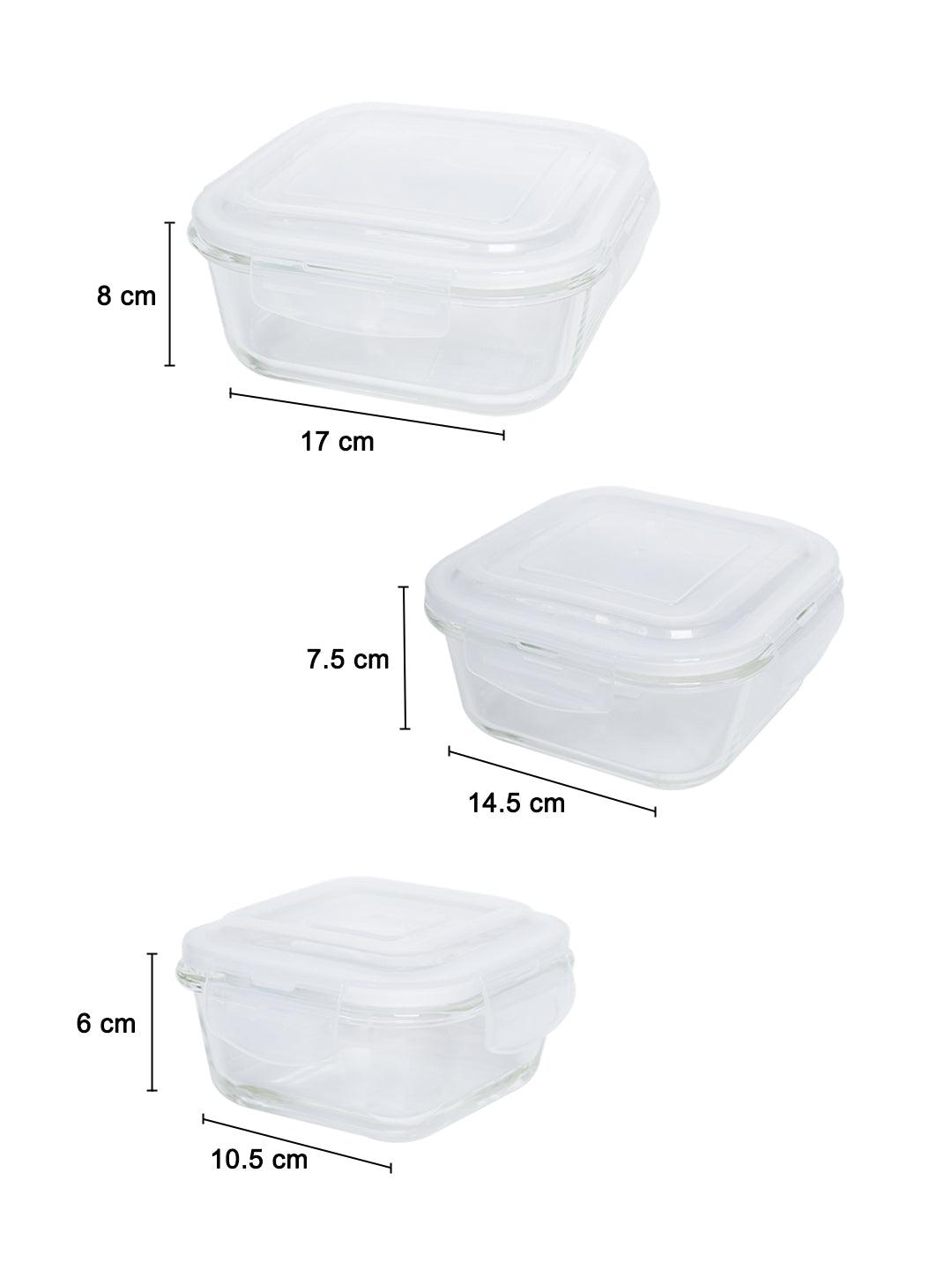 Multipurpose Glass Food Storage Containers