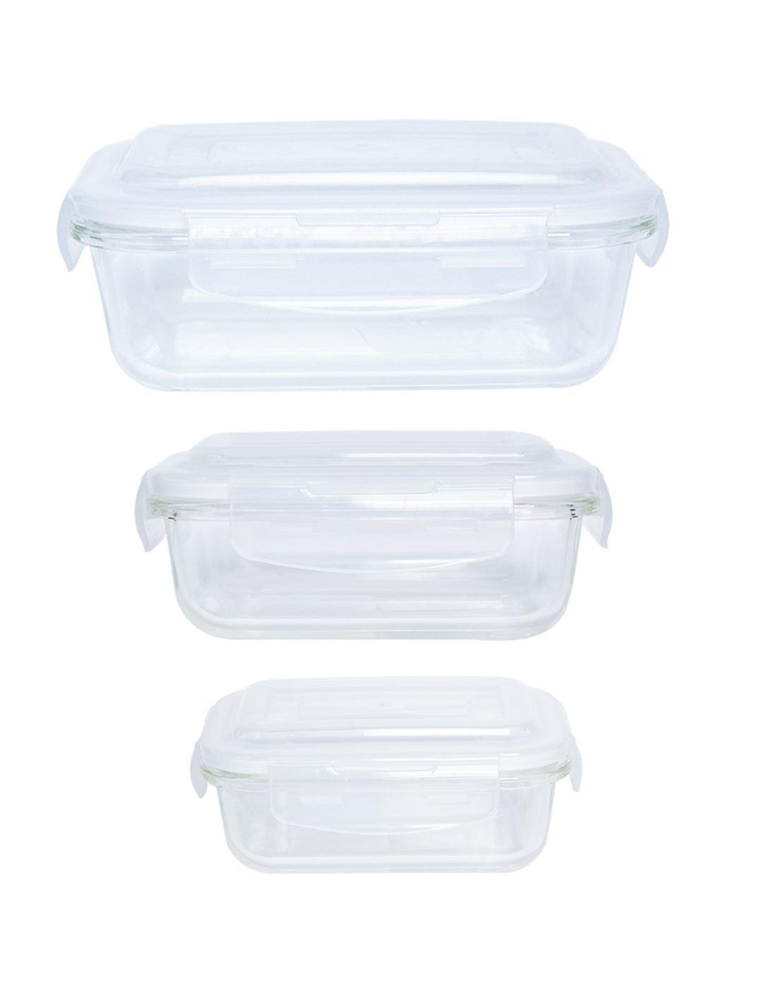 Multipurpose Borosilicate Food Storage Containers