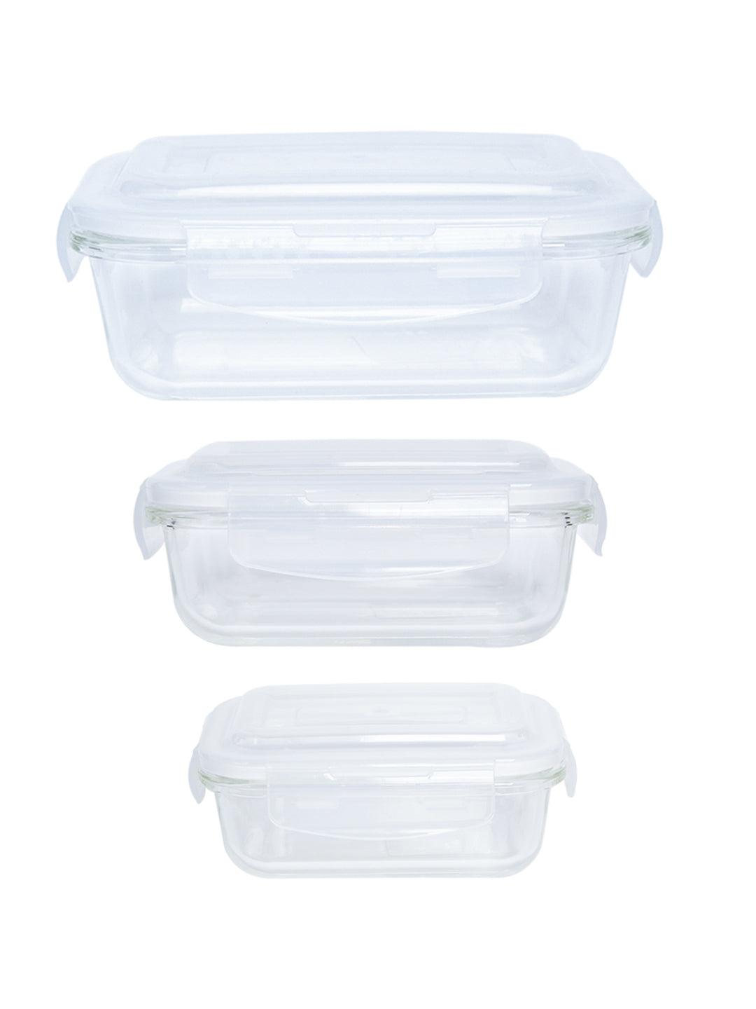 Multipurpose Borosilicate Food Storage Containers