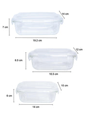 Multipurpose Borosilicate Food Storage Containers