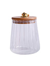 Borosilicate Glass Jar - 500Ml, Glass Texture - MARKET 99