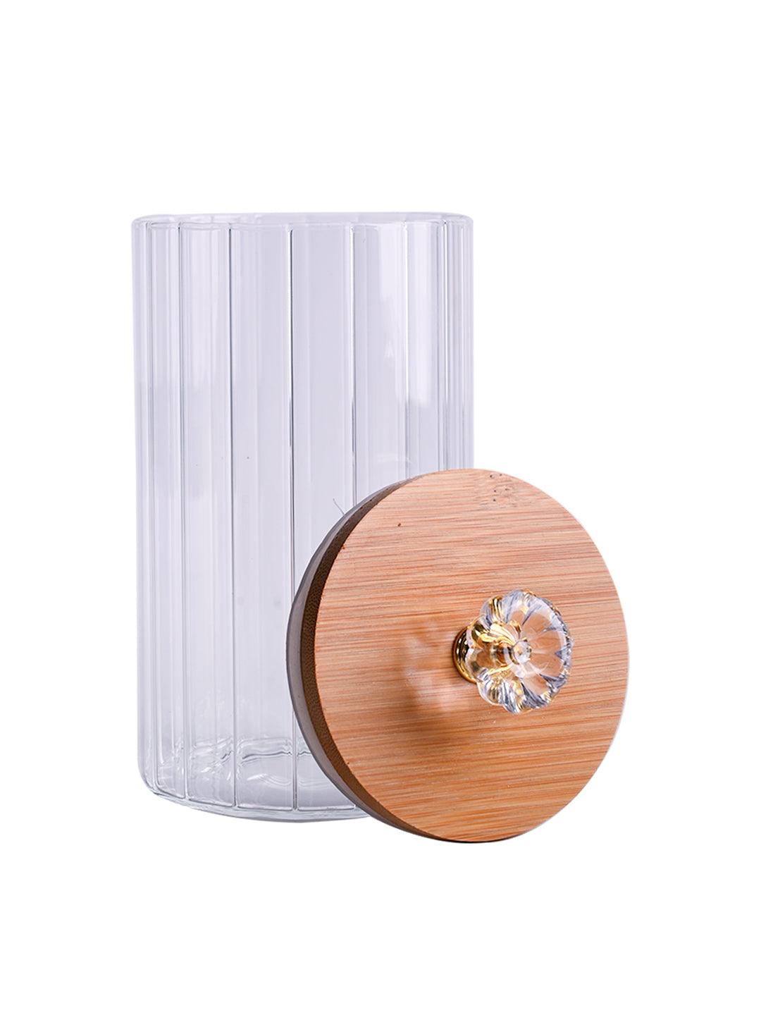 Borosilicate Glass Jar - 700Ml, Glass Texture - MARKET 99