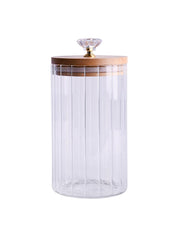 Borosilicate Glass Jar - 700Ml, Glass Texture - MARKET 99