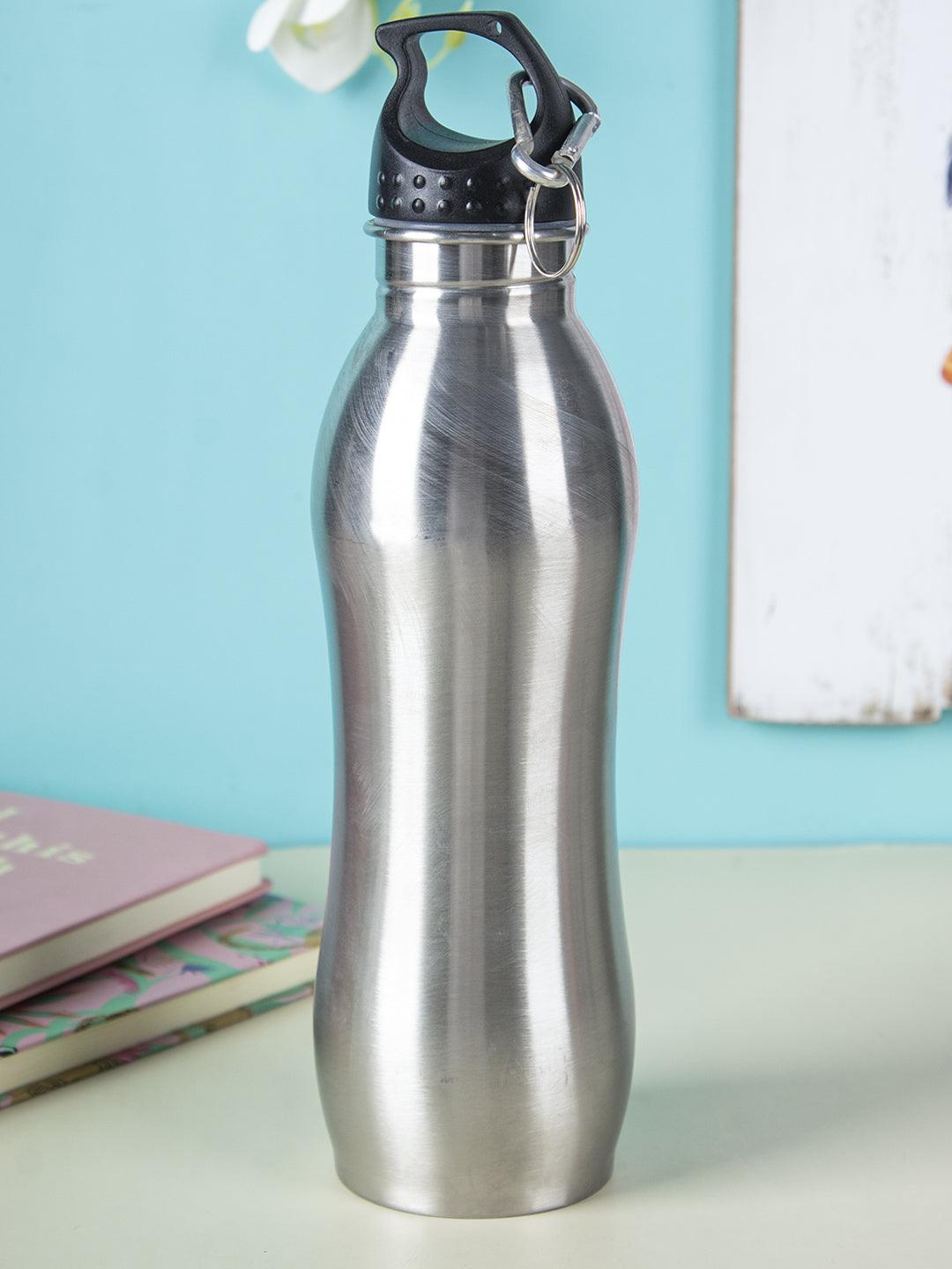 Bottle, Water Bottle, Silver, Stainless Steel, 750 mL - MARKET 99