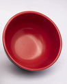 Bowls, for Serving, Black & Red, Plastic, Set of 3 - MARKET 99