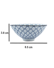 Bowls, Glossy Finish, Blue, Ceramic, Set of 2, 50 mL - MARKET 99