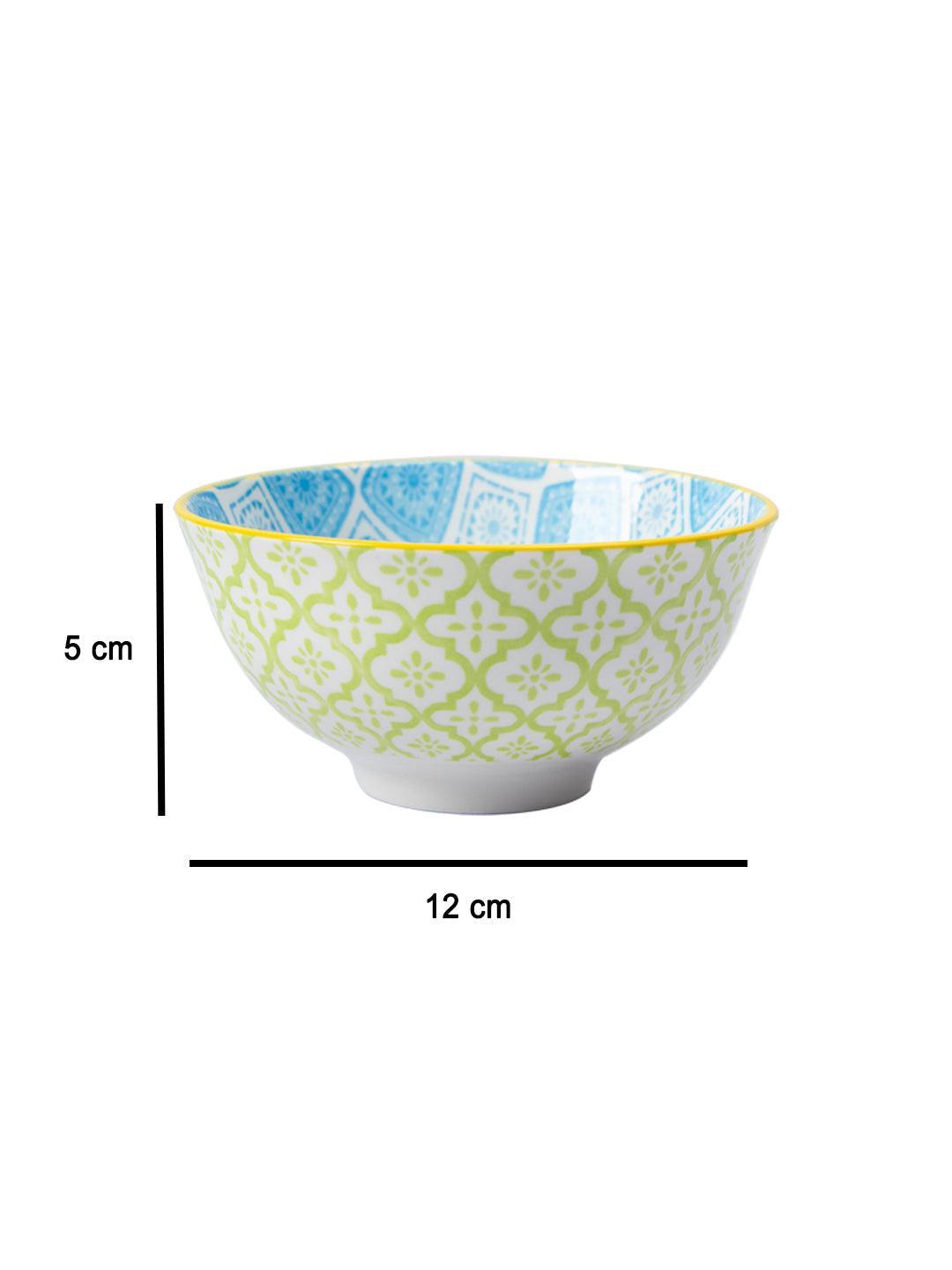 Bowls, Serving Bowl Set, Light Green, Ceramic, Set of 2, 360 mL - MARKET 99