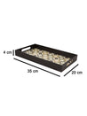 Brown Rectangular Tray with handle - Market 99 - MARKET 99