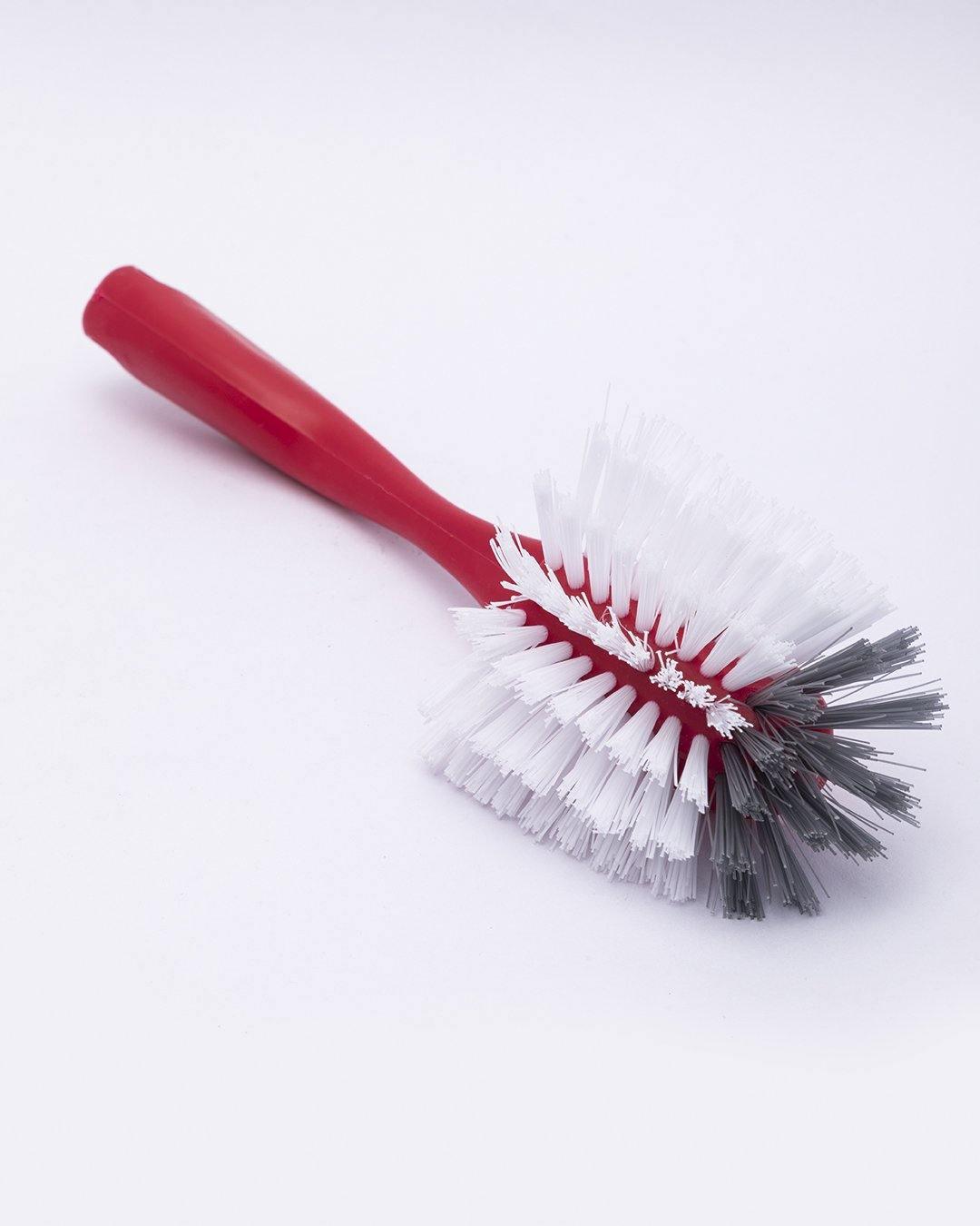 Brush Set, 2 Large & 1 Small, Red, Plastic - MARKET 99