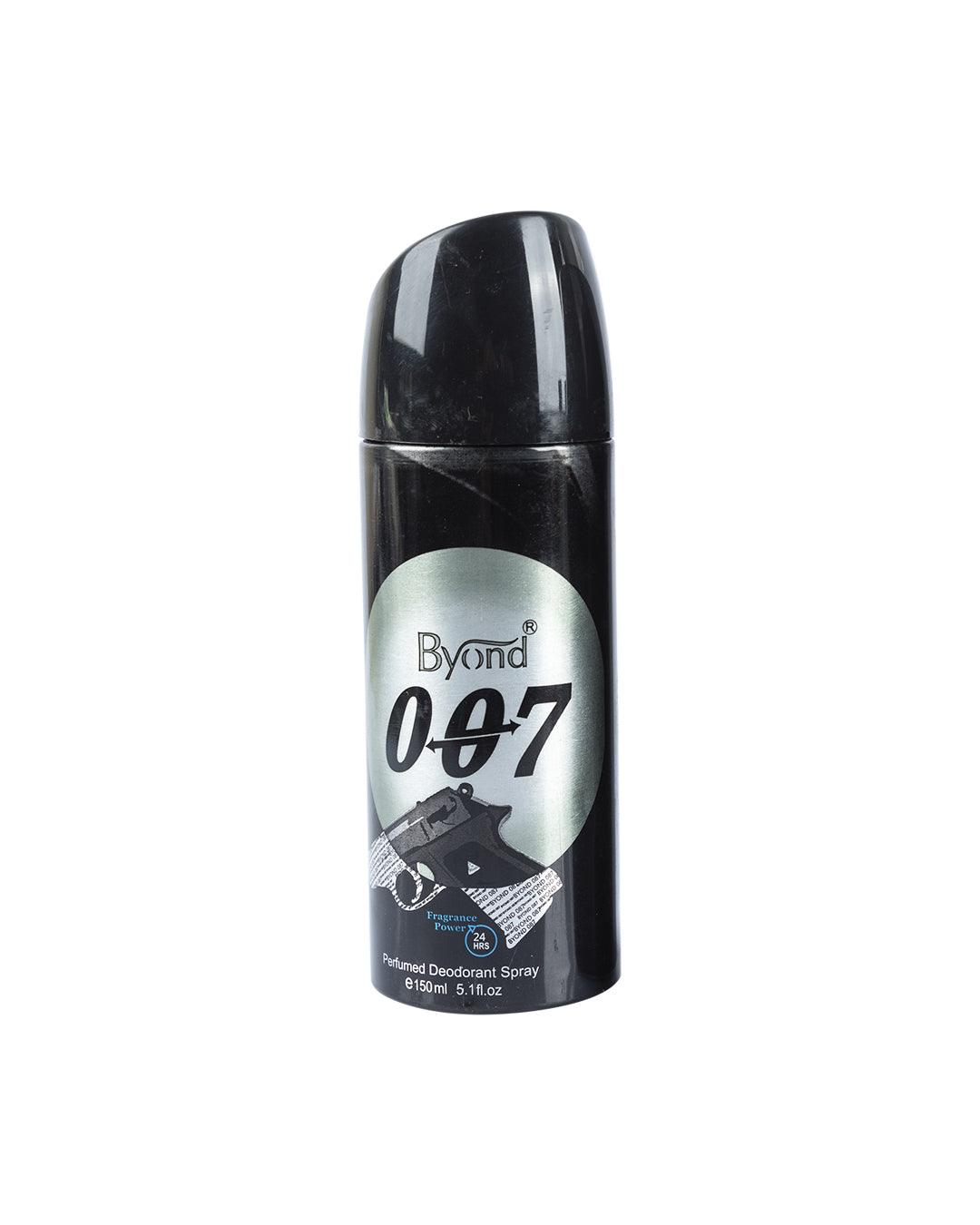 Byond 007 Gas Deo + I Love (18) Deo (Pack Of 2, Each 150 mL) - MARKET 99