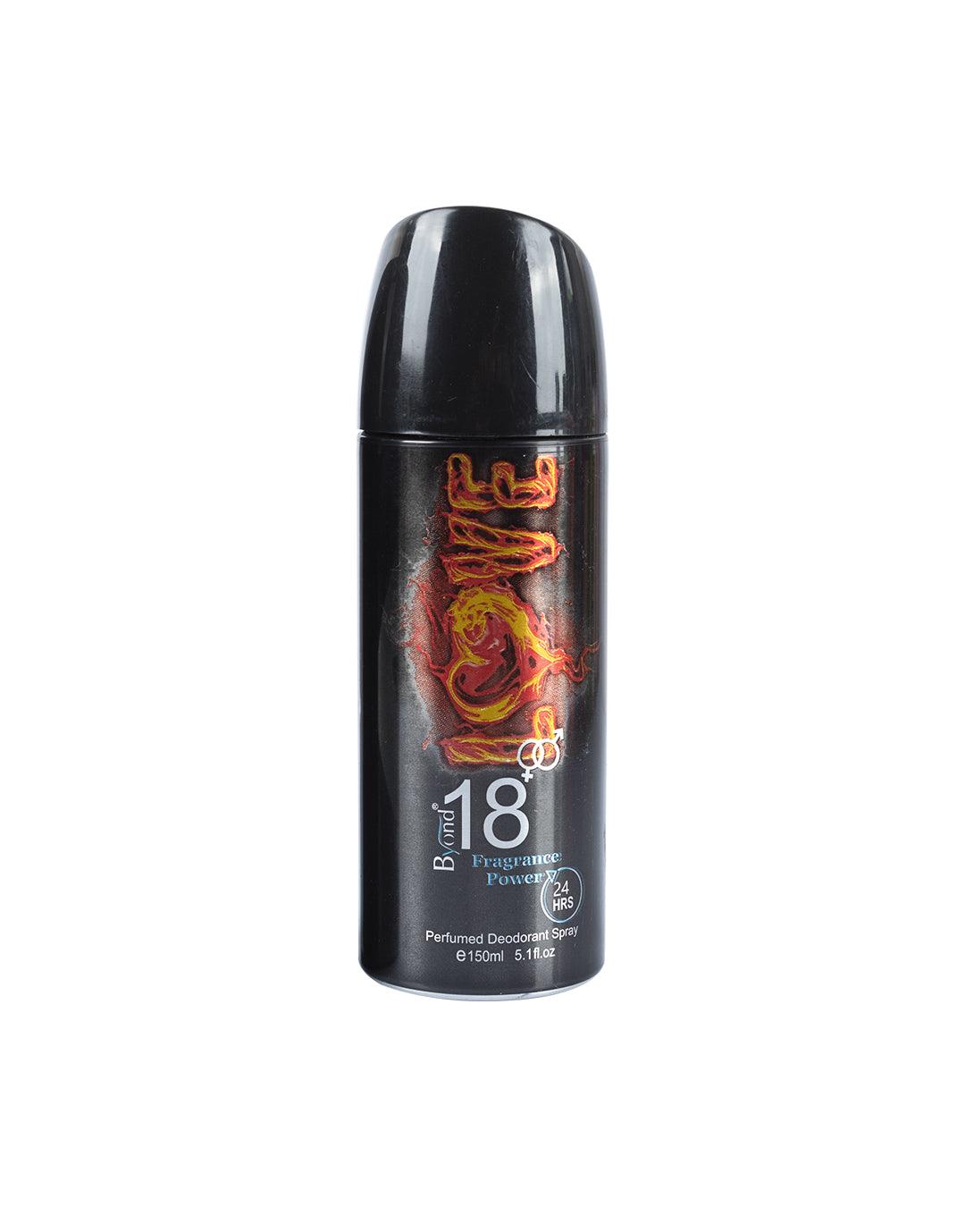 Byond 007 Gas Deo + I Love (18) Deo (Pack Of 2, Each 150 mL) - MARKET 99