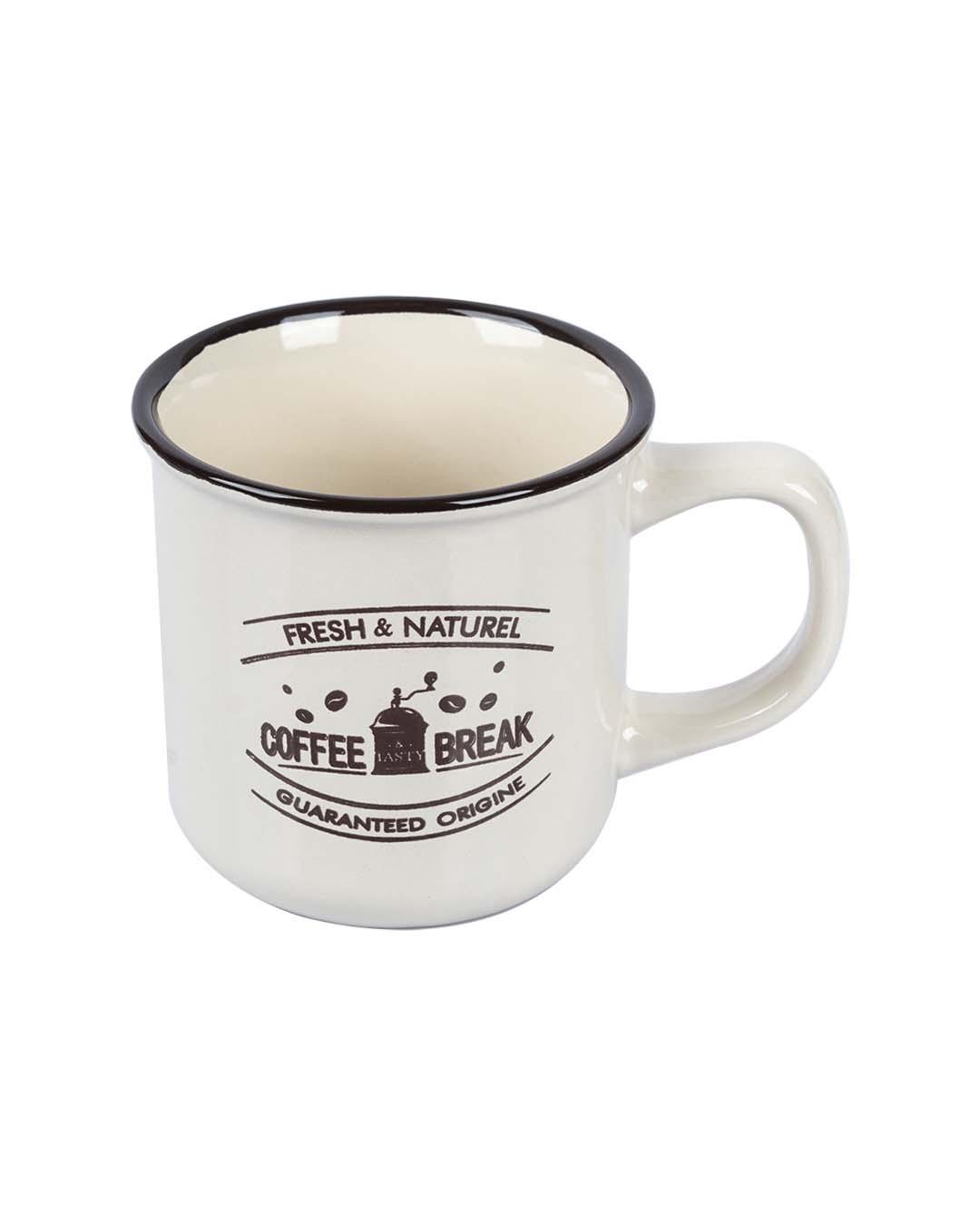 Ceramic Coffee Mug 330 mL (Beige) - MARKET 99