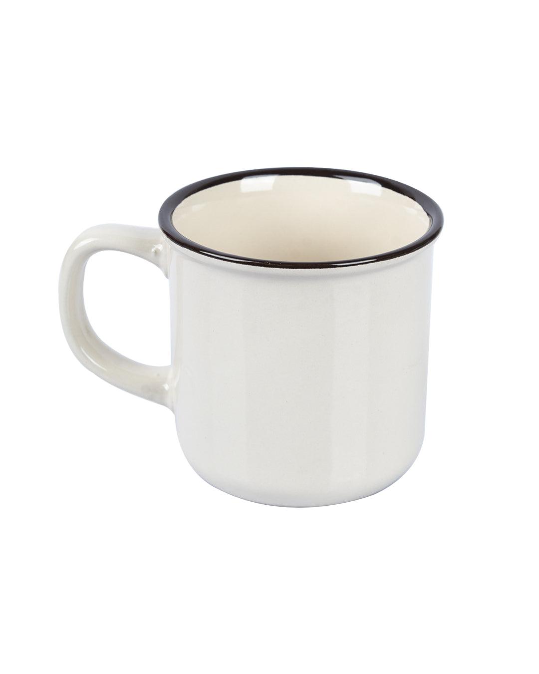 Ceramic Coffee Mug 330 mL (Beige) - MARKET 99