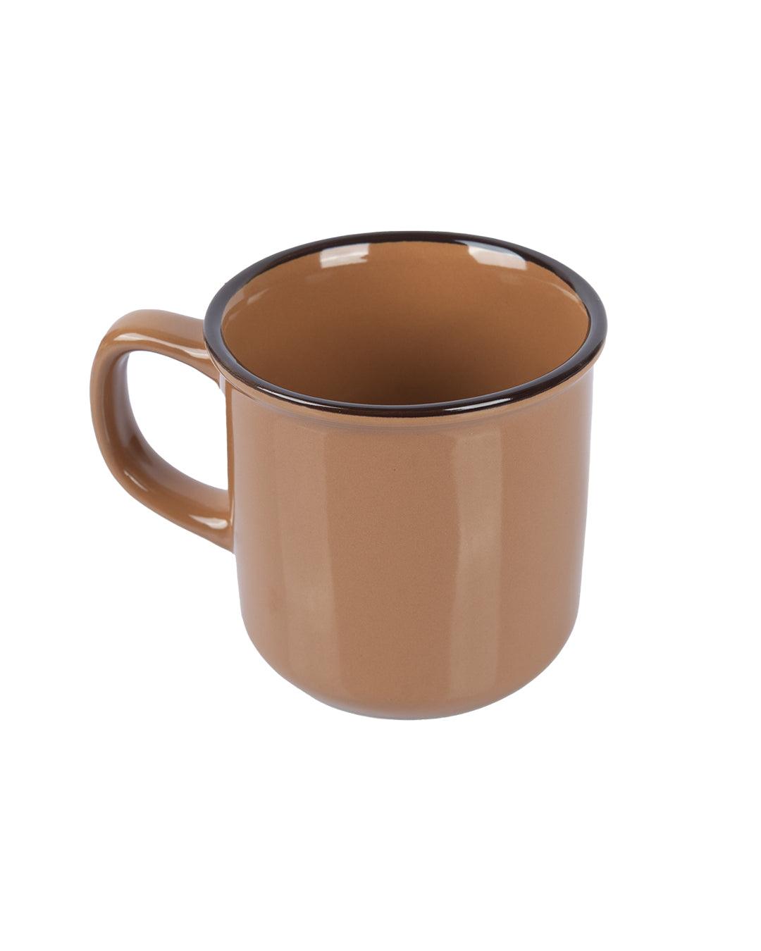 Ceramic Coffee Mug 330 mL(Cream)