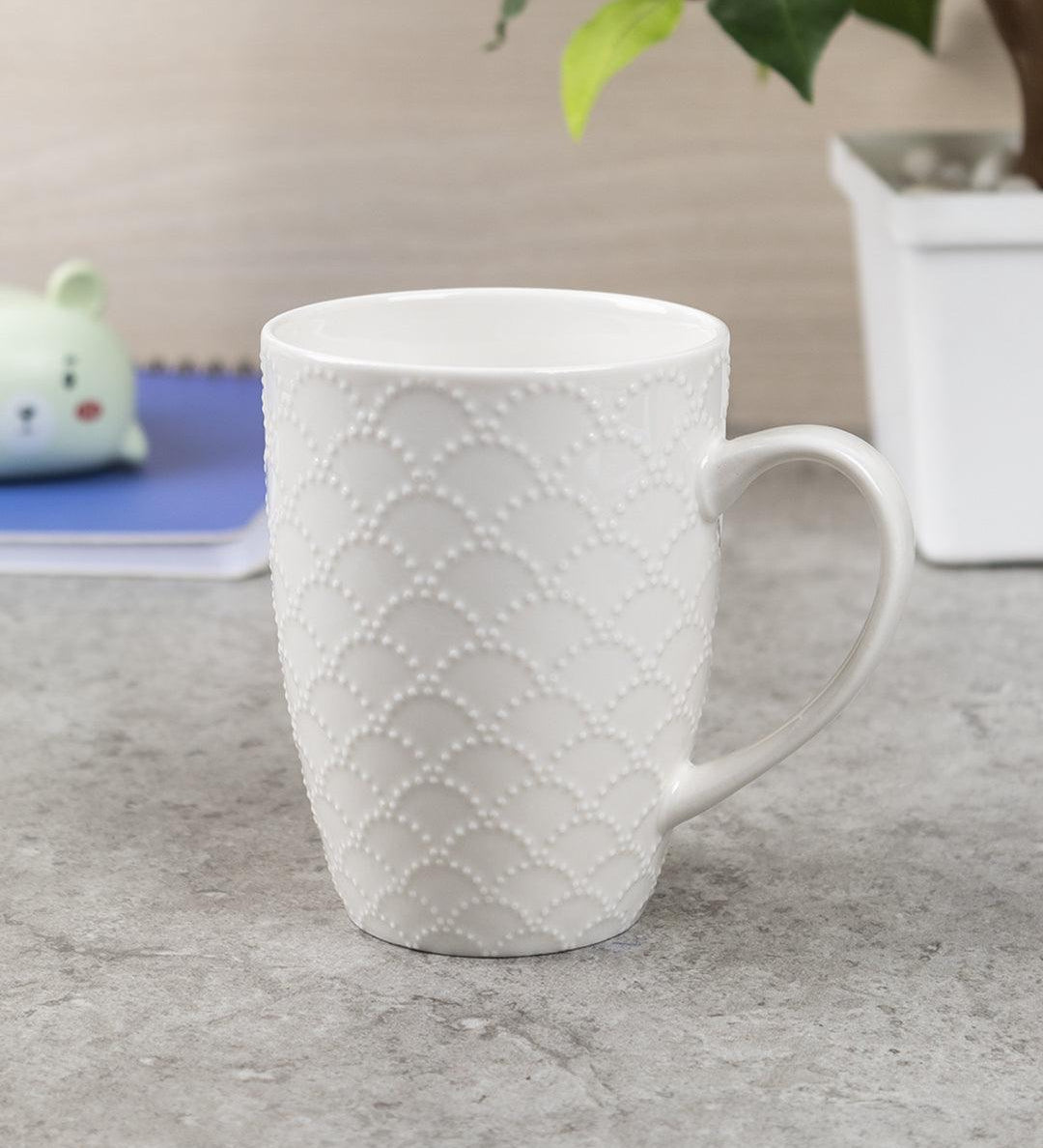 Ceramic Coffee Mug 330 mL(Cream) - MARKET 99