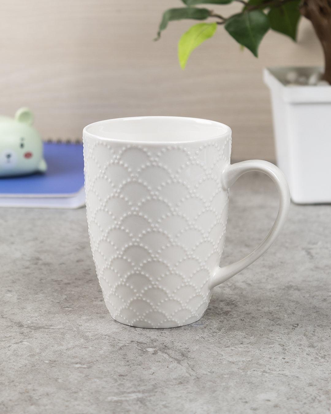 Ceramic Coffee Mug 330 mL(Cream) - MARKET 99