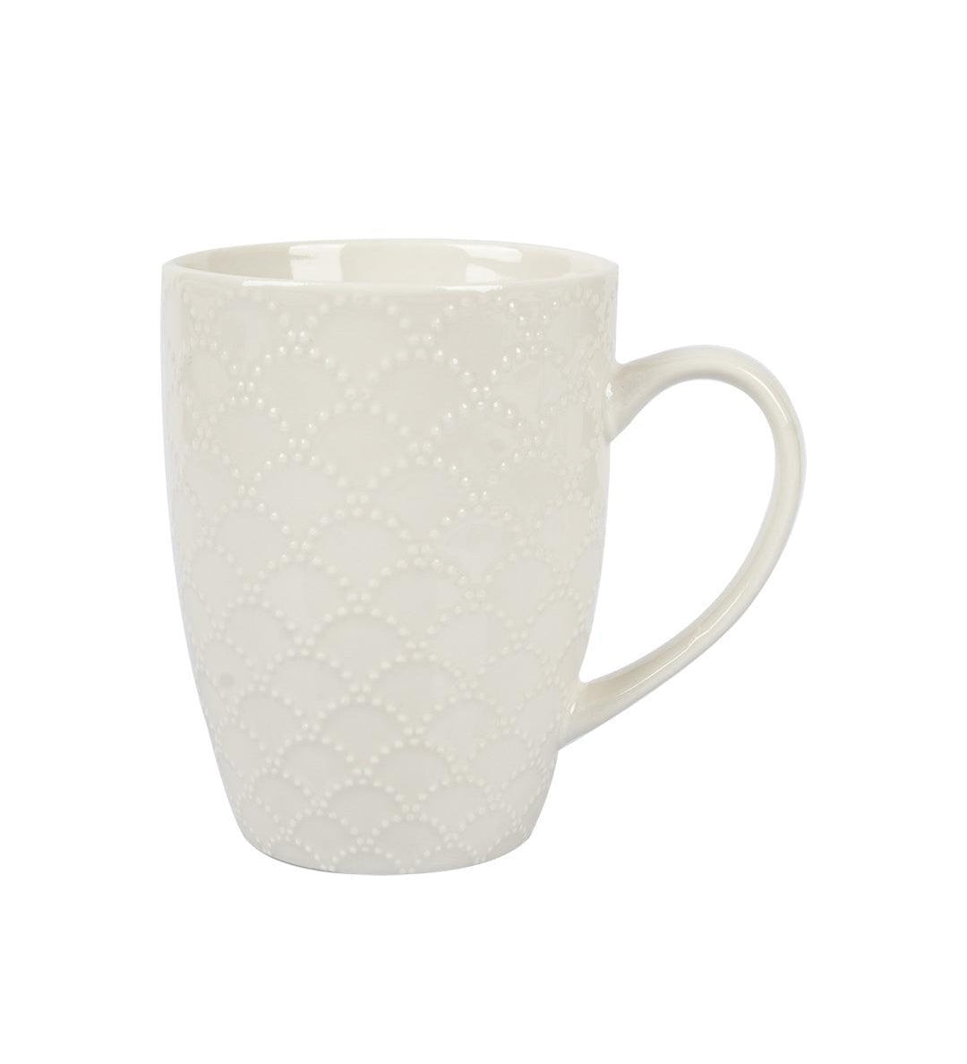 Ceramic Coffee Mug 330 mL(Cream) - MARKET 99