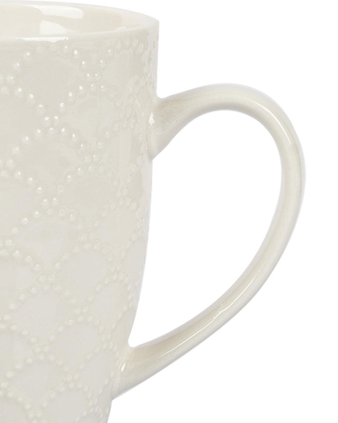 Ceramic Coffee Mug 330 mL(Cream) - MARKET 99