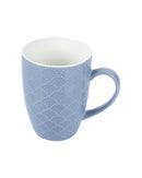 Ceramic Coffee Mug 330 mL (Light Blue & Blue) - MARKET 99