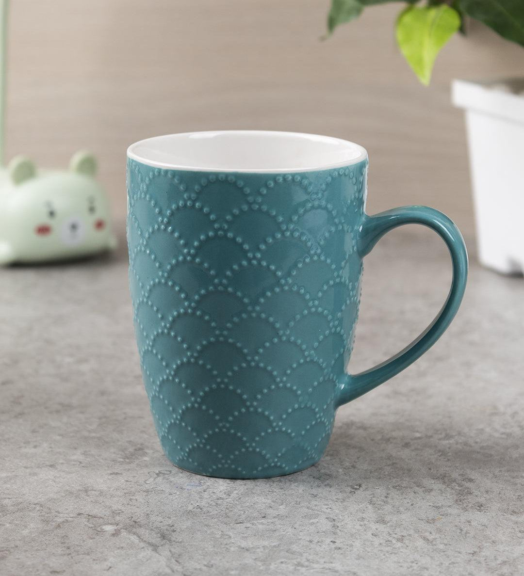 Ceramic Coffee Mug 330mL(Sea Green) - MARKET 99