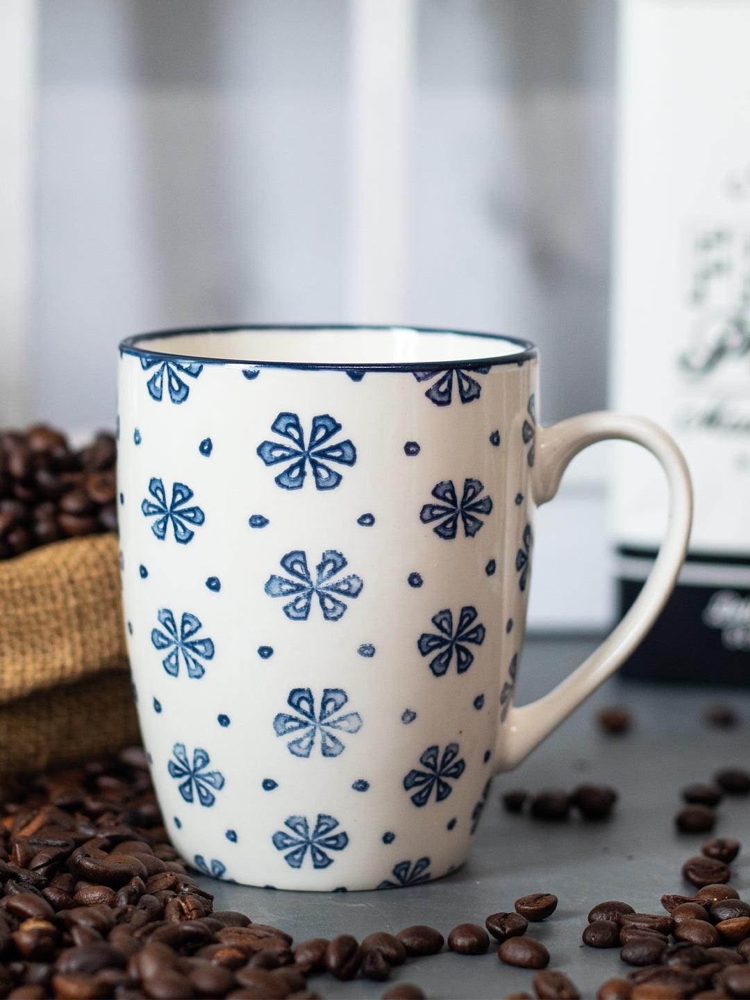 Ceramic Coffee Mug - 380Ml, Dot Repeat - MARKET 99