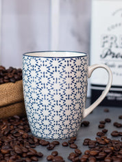 Ceramic Coffee Mug - 380Ml, Dot Repeat - MARKET 99