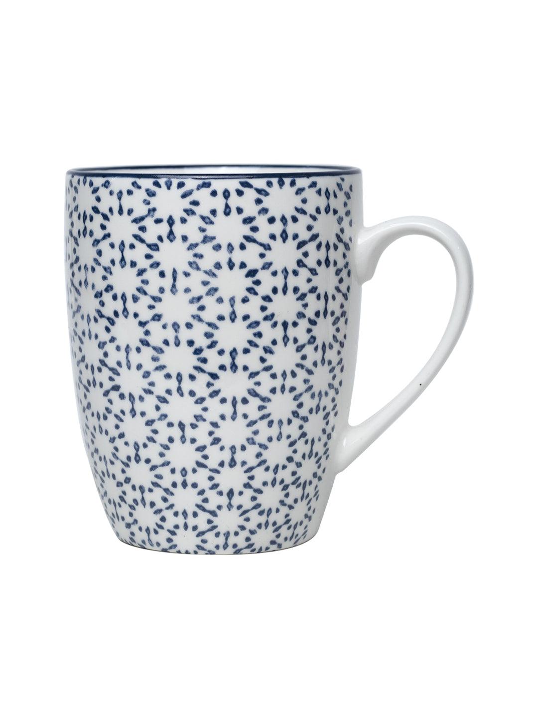 Ceramic Coffee Mug - 380Ml, Dot Repeat - MARKET 99