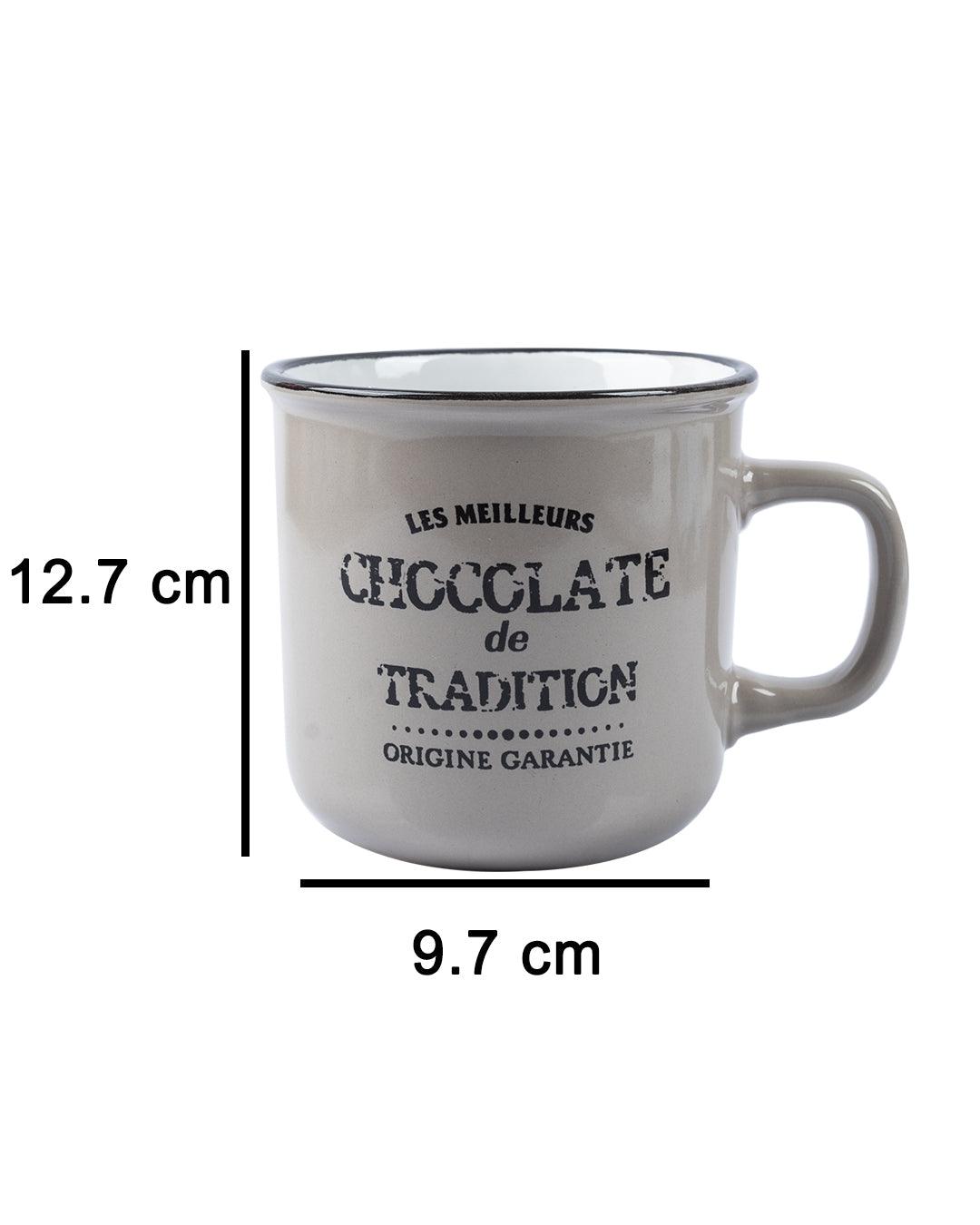 Ceramic Coffee Mug 440 mL(White) - MARKET 99