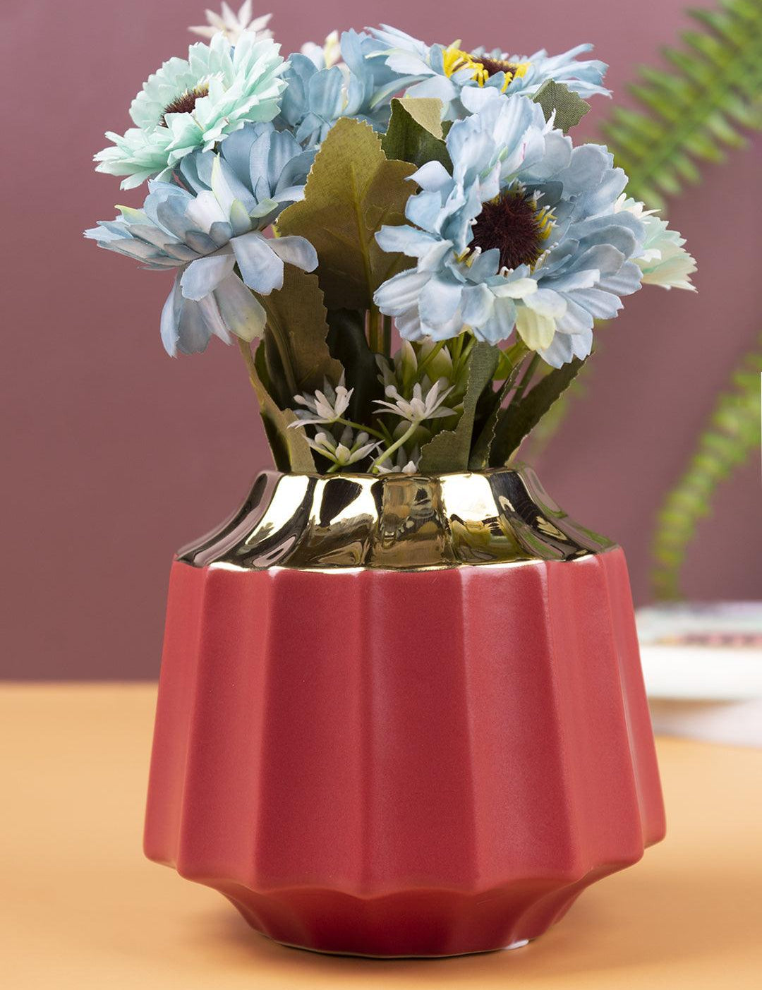 Ceramic, Vase, Nordic, Glossy : Finish, Multicolor
